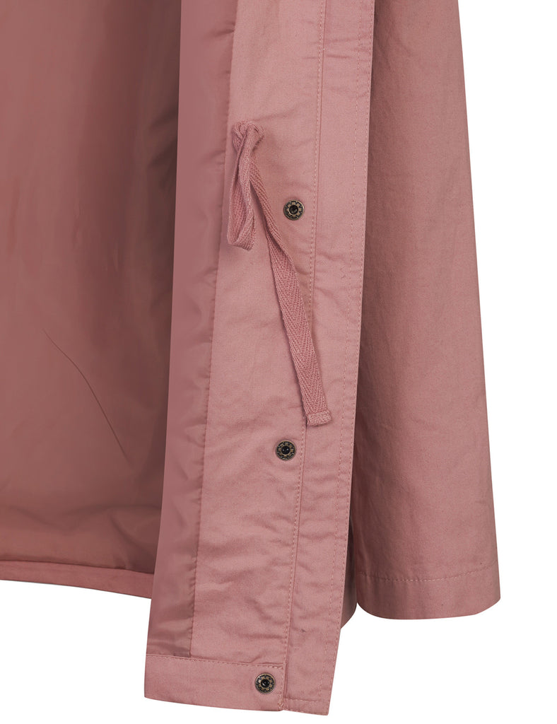 [SALE] Womens Zip Up Anorak Safari Jacket with Checker Lining Hoodie