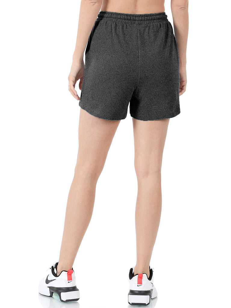 Womens Casual Comfy Cotton Shorts With Elastic Waist Band and Pockets