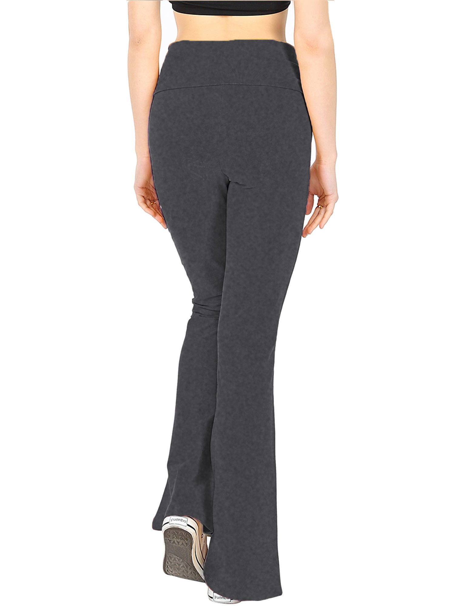 Hard Tail Contour Rolldown Cropped Cotton Yoga Leggings at EverydayYoga.com  - Free Shipping