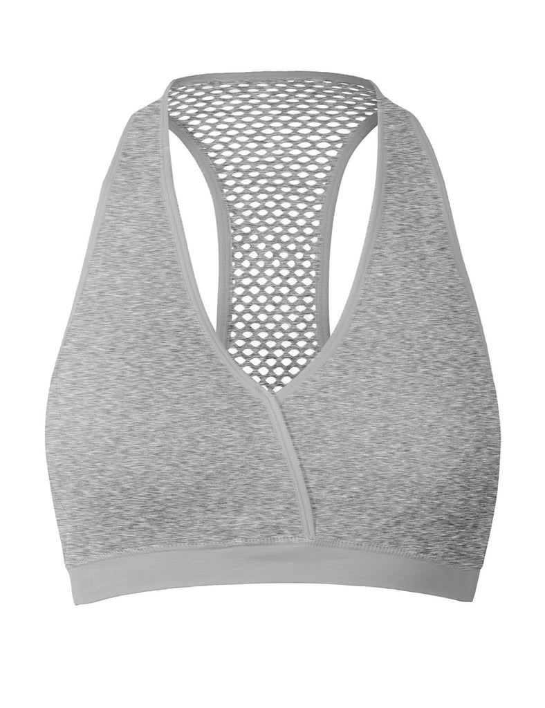 Workout Running Gym Full Support Racerback Sports Bra Top
