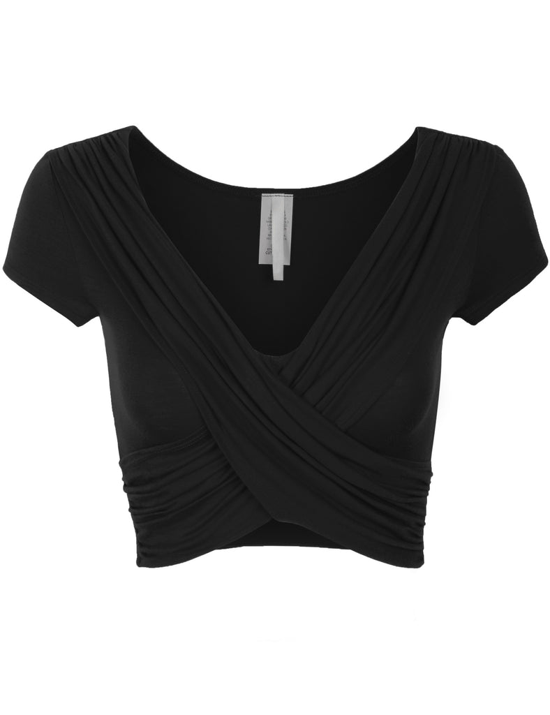 womens top Slogan Graphic Criss Cross Lace Up Crop Top (Size : XS) : Buy  Online at Best Price in KSA - Souq is now : Fashion