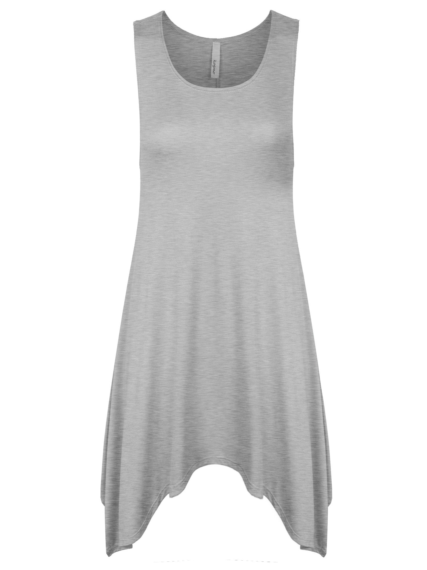 Clearance] Women's Plain Long Cami Tank Top with Adjustable