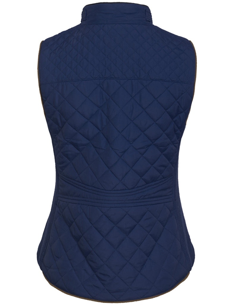 Womens Quilted Vest Fully Lined Lightweight Padded Vest Plus Size (S-3X)